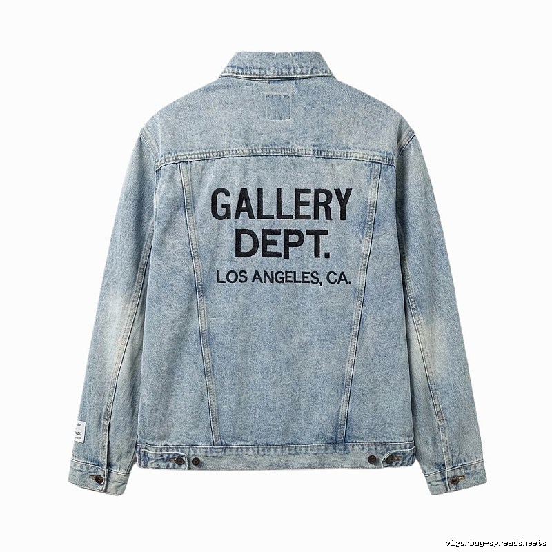 Gallery Dept Denim Retro Style Jacket