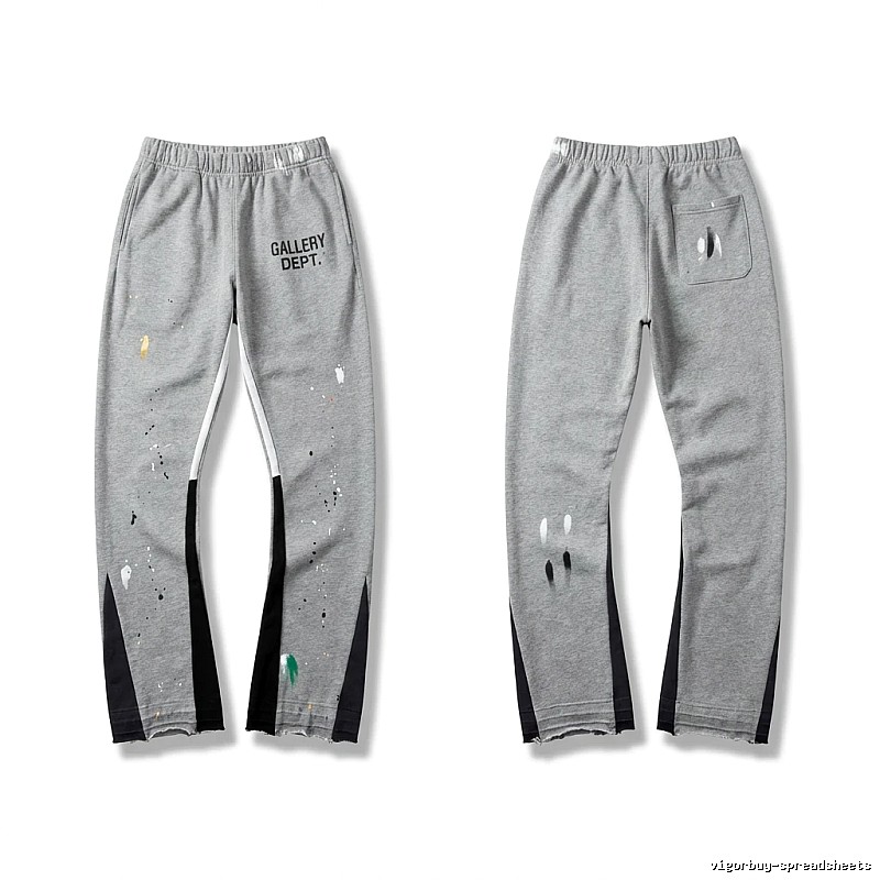 Gallery Dept Graffiti Style Gray Sweatpants