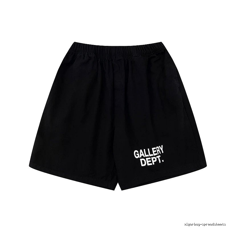 Gallery Dept minimalist style black shorts