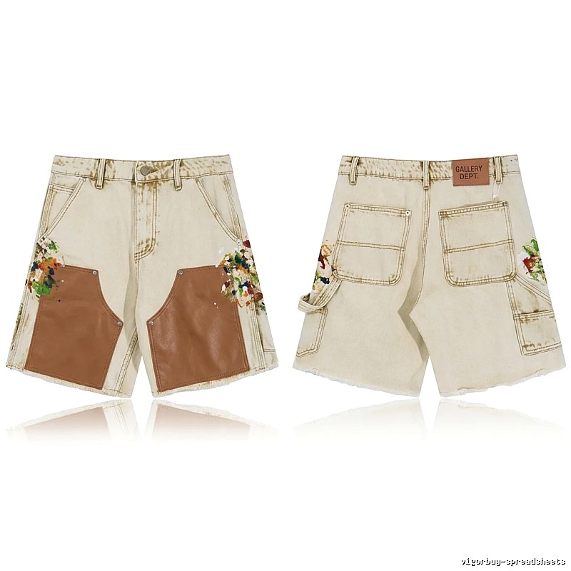 Gallery Dept Retro Style Beige Shorts
