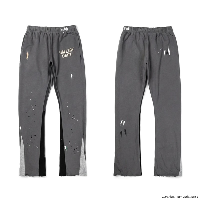 Gallery Dept. Ripped Grey Pants