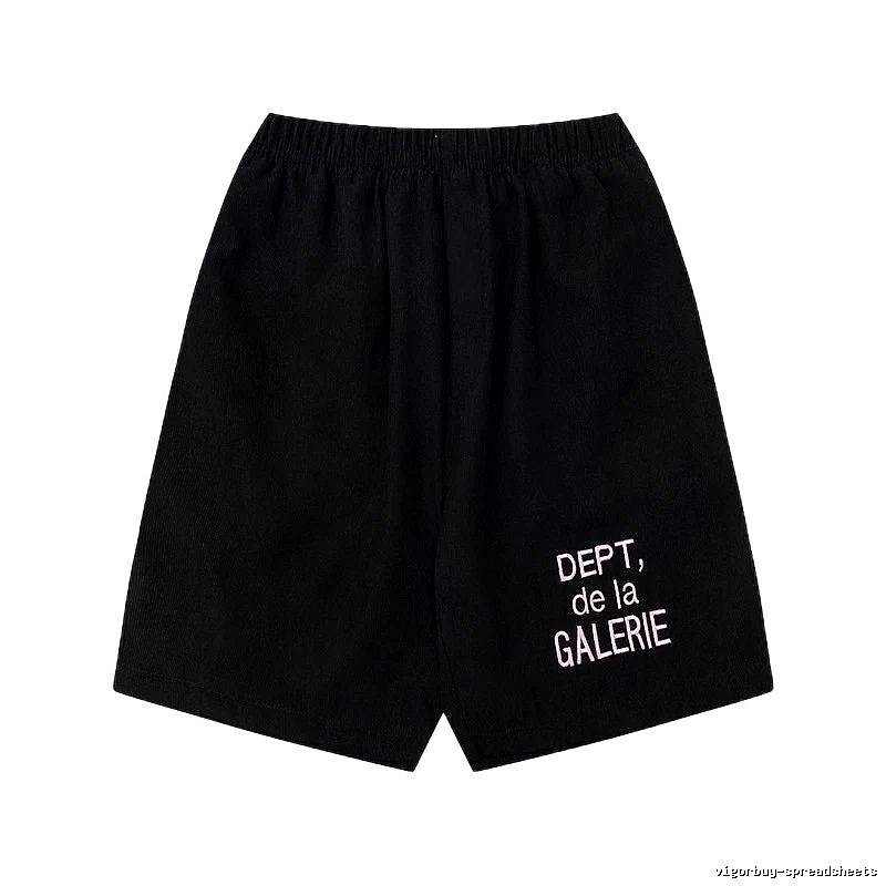 Gallery Dept Trendy Style Black Shorts