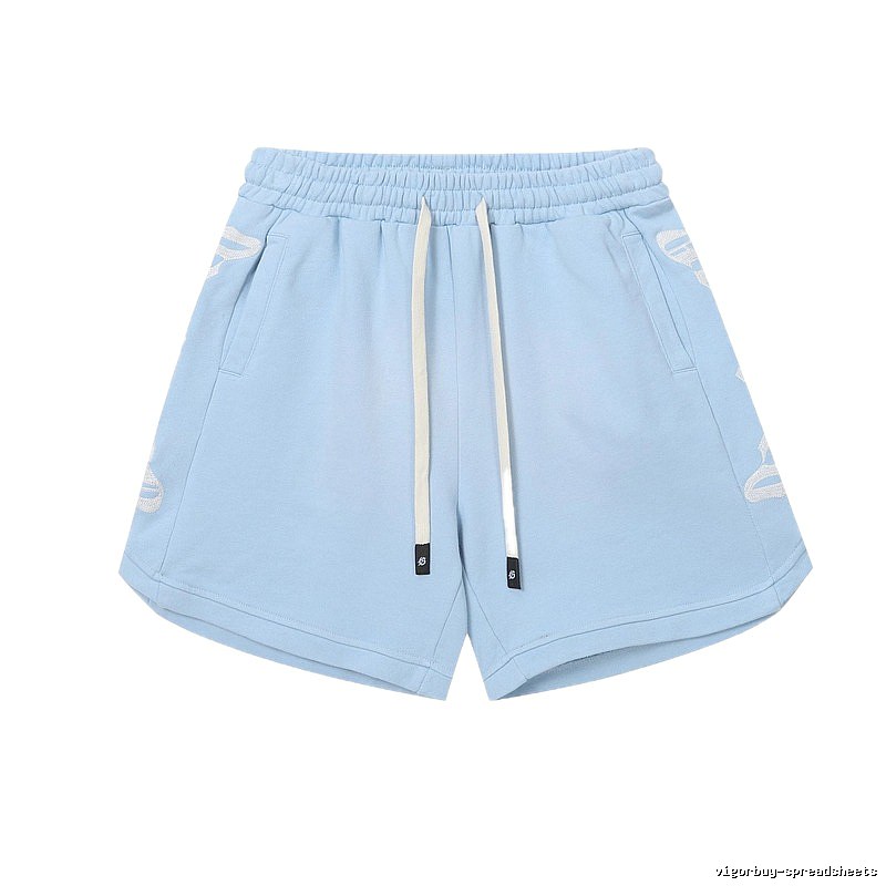 Godspeed Jacquard Street Style Light Blue Shorts