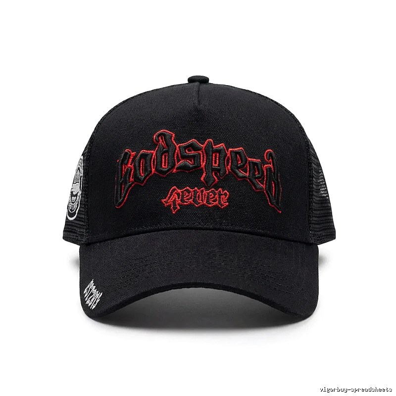 Godspeed Trendy Brand Black Baseball Cap