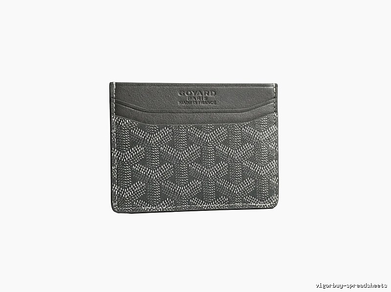 GOYARD Classic Style Fashion Gray Card Holder
