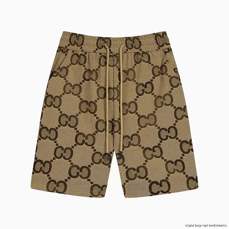 Gucci Double G Brown Retro Shorts