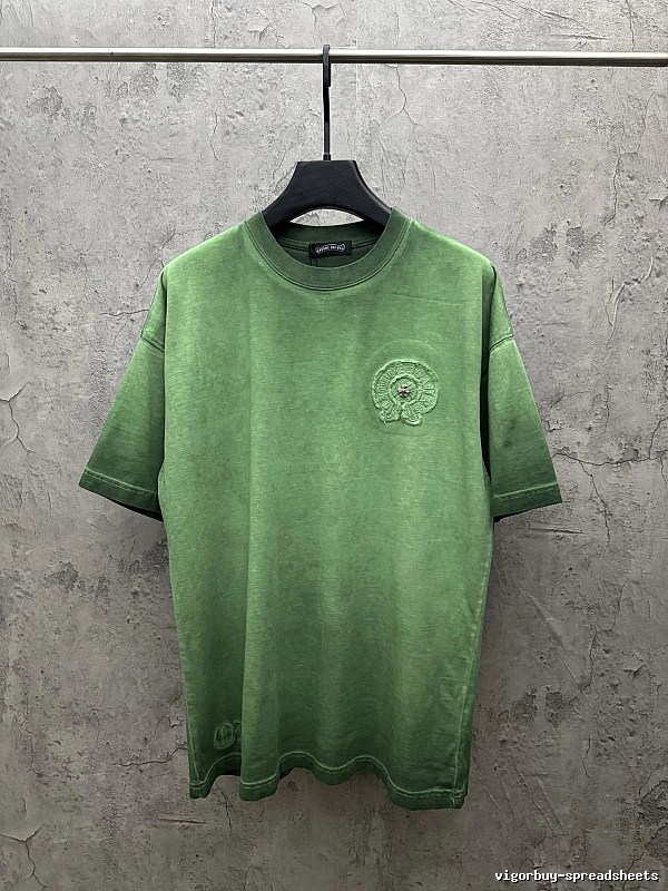 Gucci retro-style green T-shirt