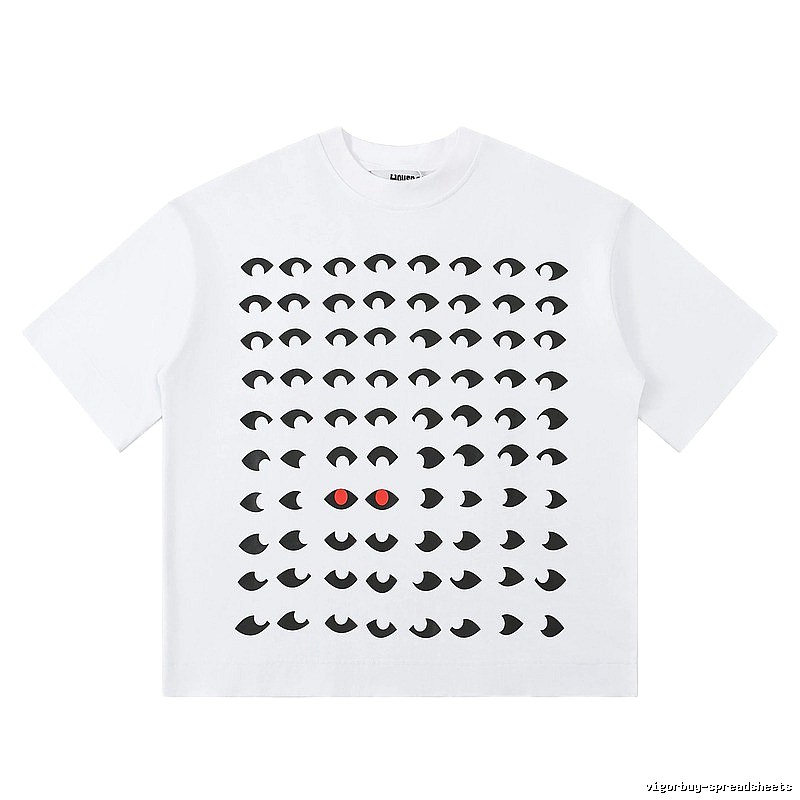House of Errors Eye Print White T-shirt