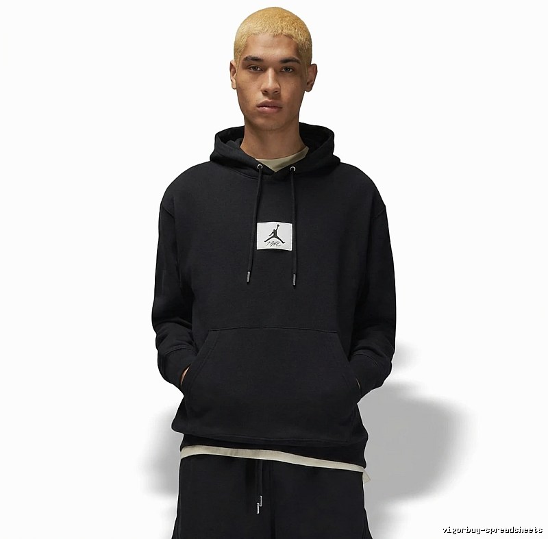 Jordan basic black hoodie