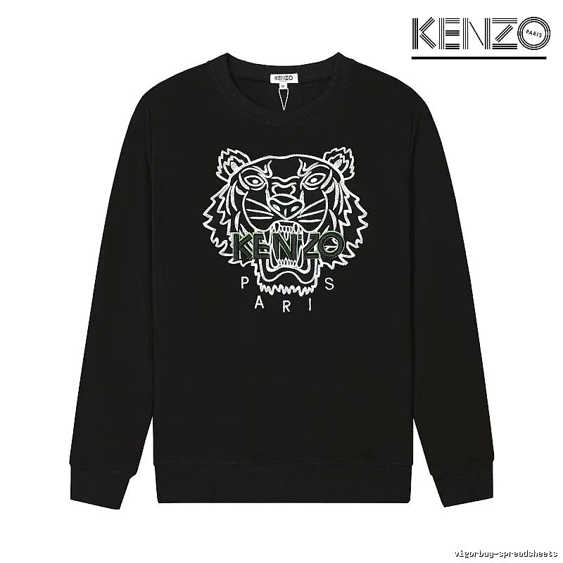 Kenzo Style Kc39 Tiger SweatShirt Modern Fit Graphic