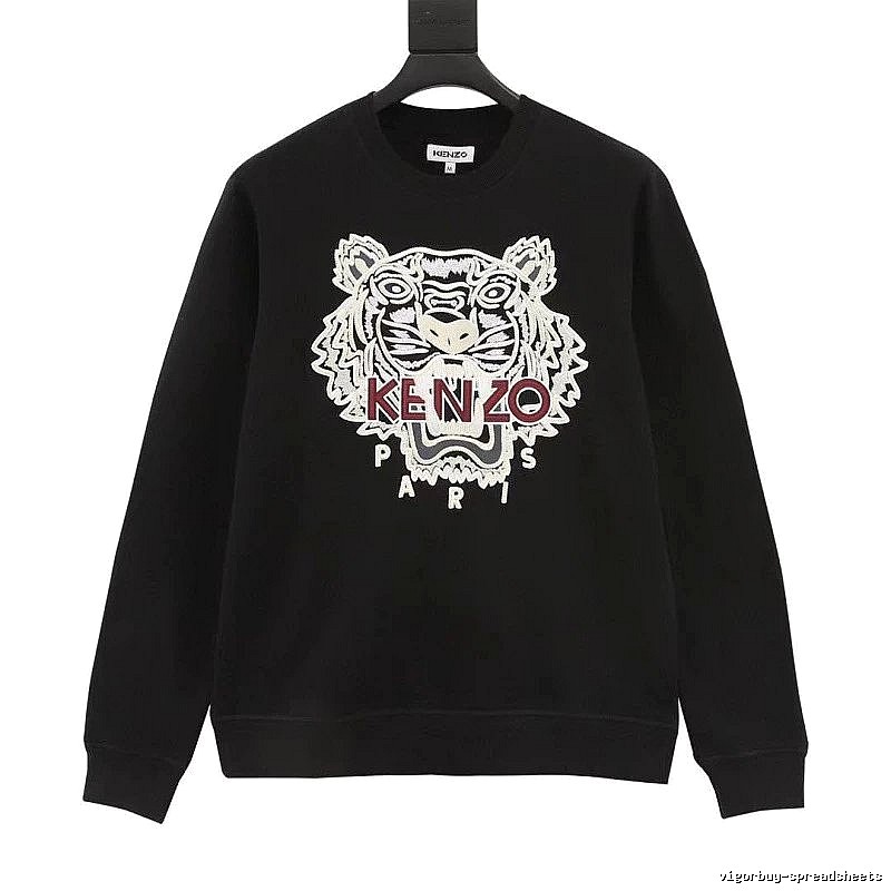Kenzo Style Kc53 Tiger SweatShirt Warm Weather Graphic