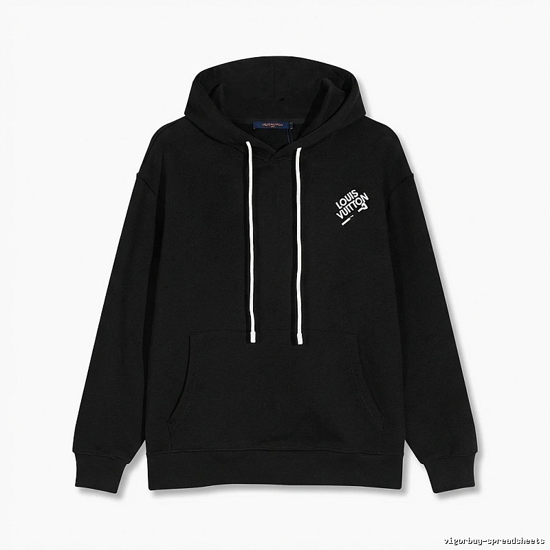 Louis Vuitton classic black hoodie