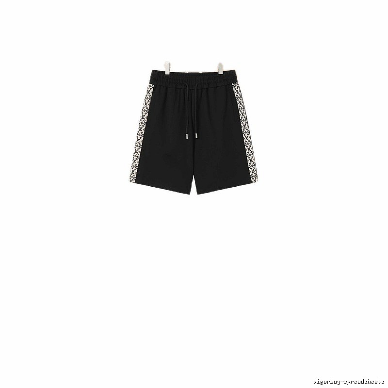 LV Classic Style Fashionable Black Shorts