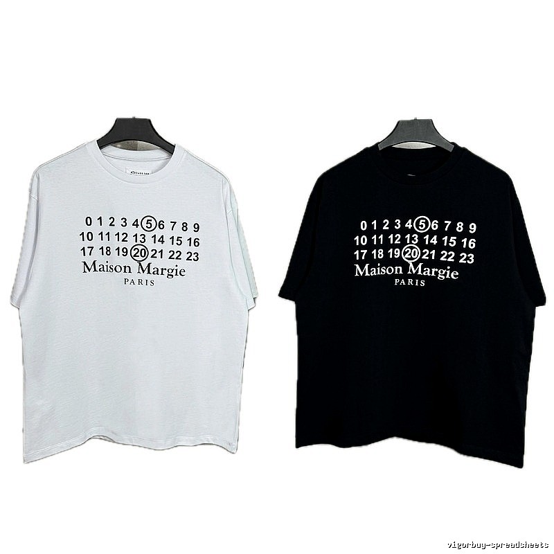 Maison Margiela digital printed style T-shirt