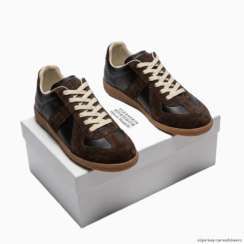 Maison Margiela retro brown shoes