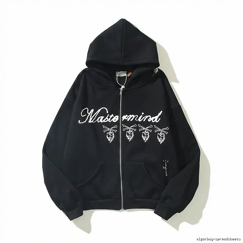 Mastermind Dark Style Hooded Coat