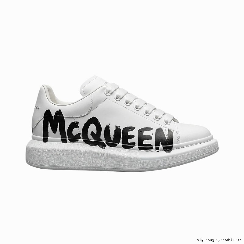 McQueen - printed casual - style white shoes