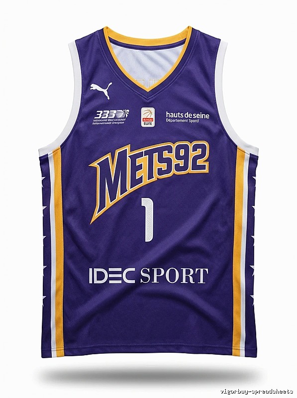 METS92 trendy sporty blue jersey