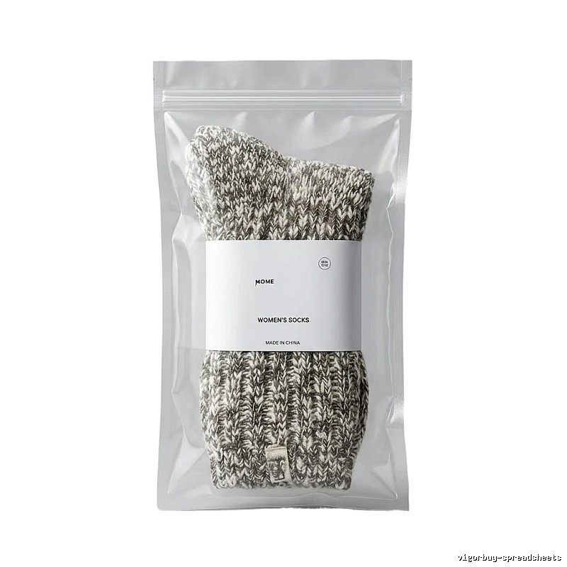 Miu Miu Knitted Style Gray-White Socks