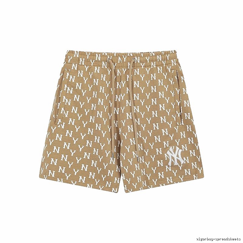 MLB Full-Printed Casual Khaki Shorts
