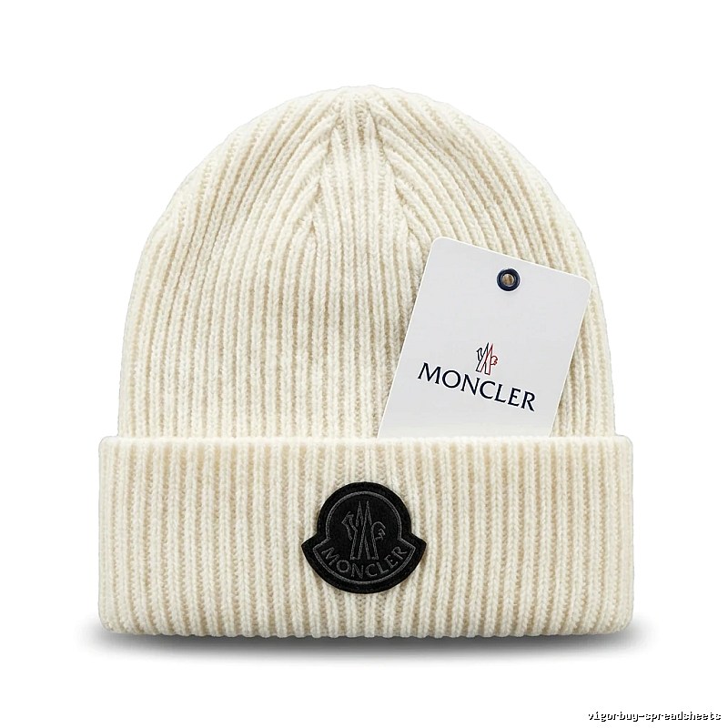 Moncler basic model simple off-white hat