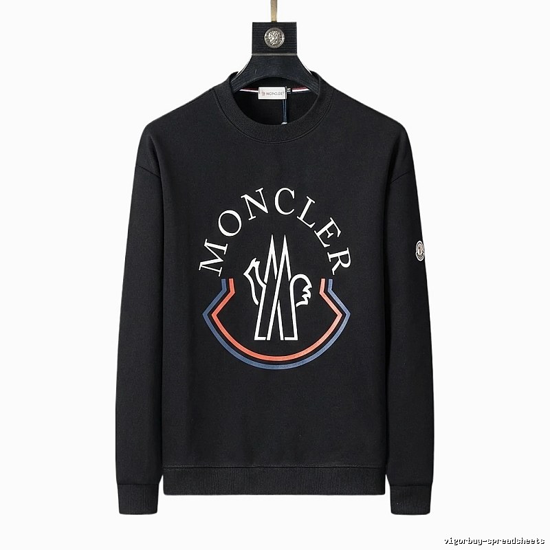Moncler Classic and Stylish Black Sweatshirt