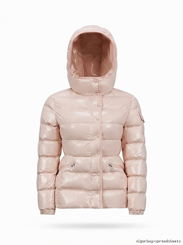 Moncler Classic Pink Down Jacket