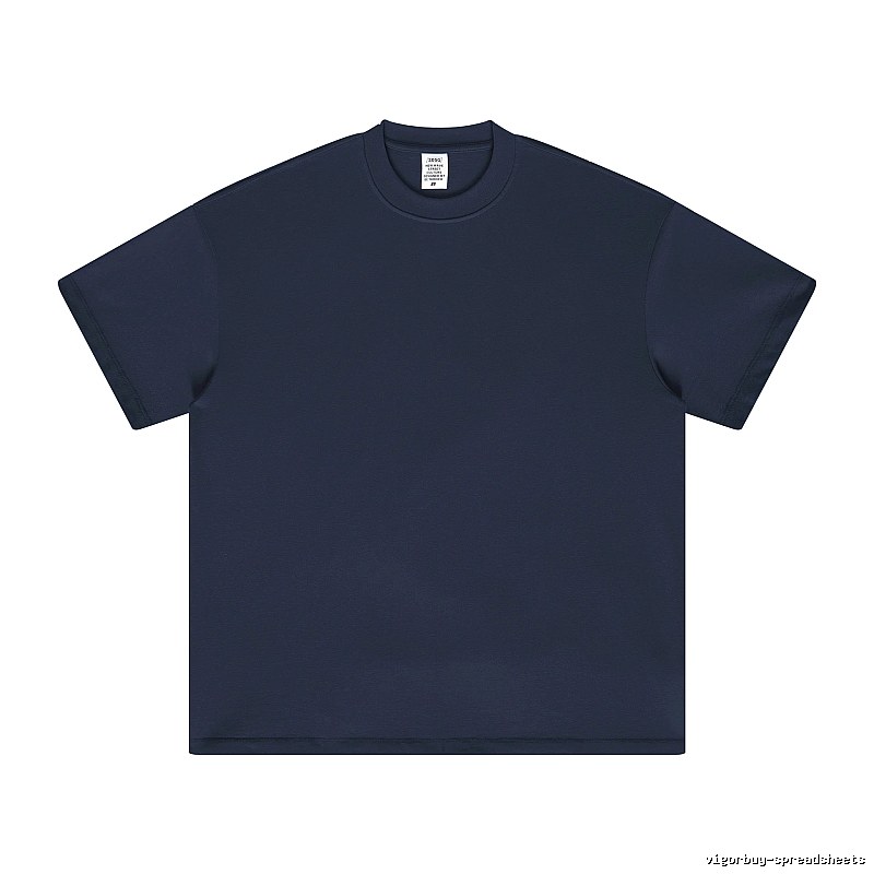 Monogram Plain white T-shirt Minimal White Short for Layered Styling