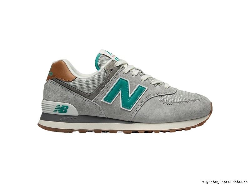 New Balance vintage gray-green sneakers