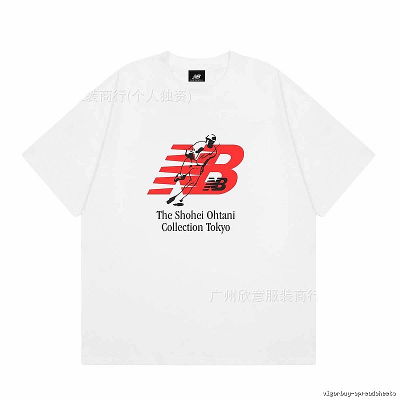 New Balance x Ohtani Sporty White Co-branded T-Shirt