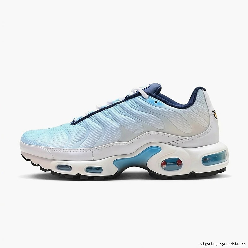 Nike Air Max 95 Retro Style Blue and White Shoes