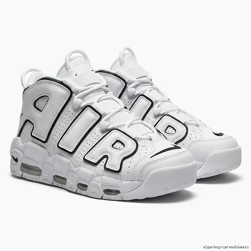 Nike Pippen series retro style white shoes