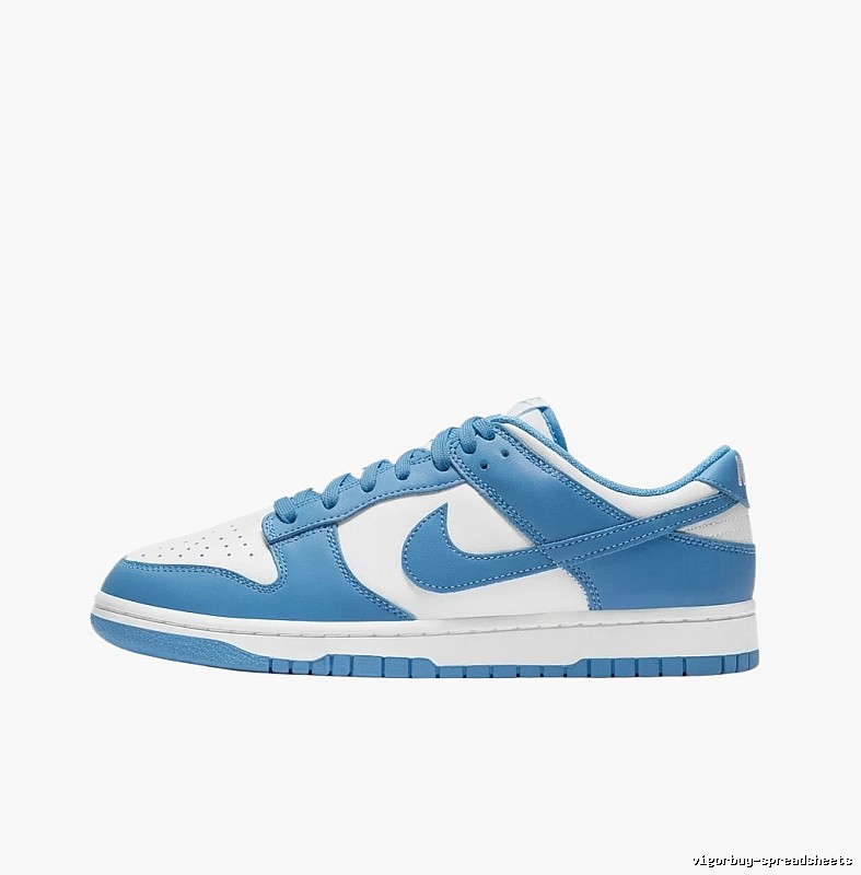 Nike white and blue retro-style skate shoes