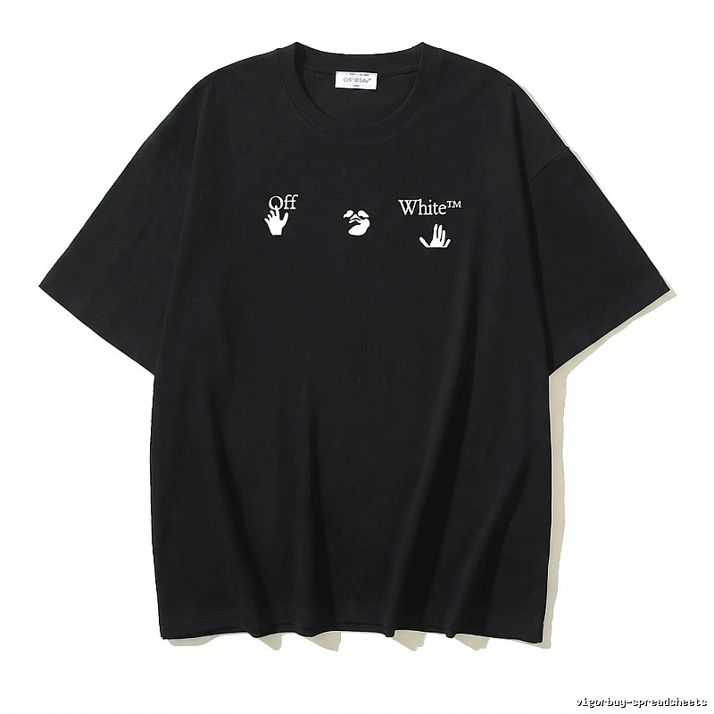 Off-White Gesture Print Style T-shirt