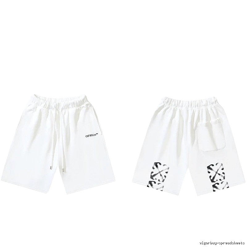 Off-White trendy and cool style white shorts