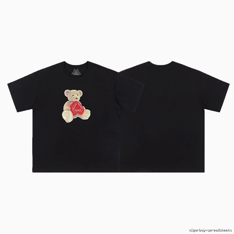 Palace Love Bear Street Style Black T-Shirt