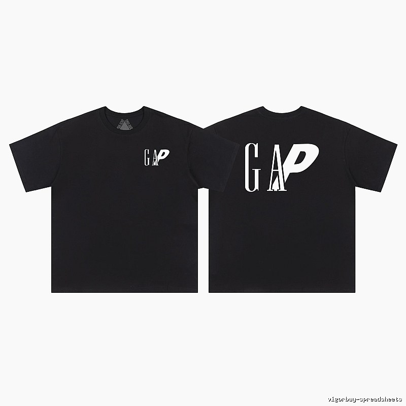Palace x GAP Street Style Black T-Shirt