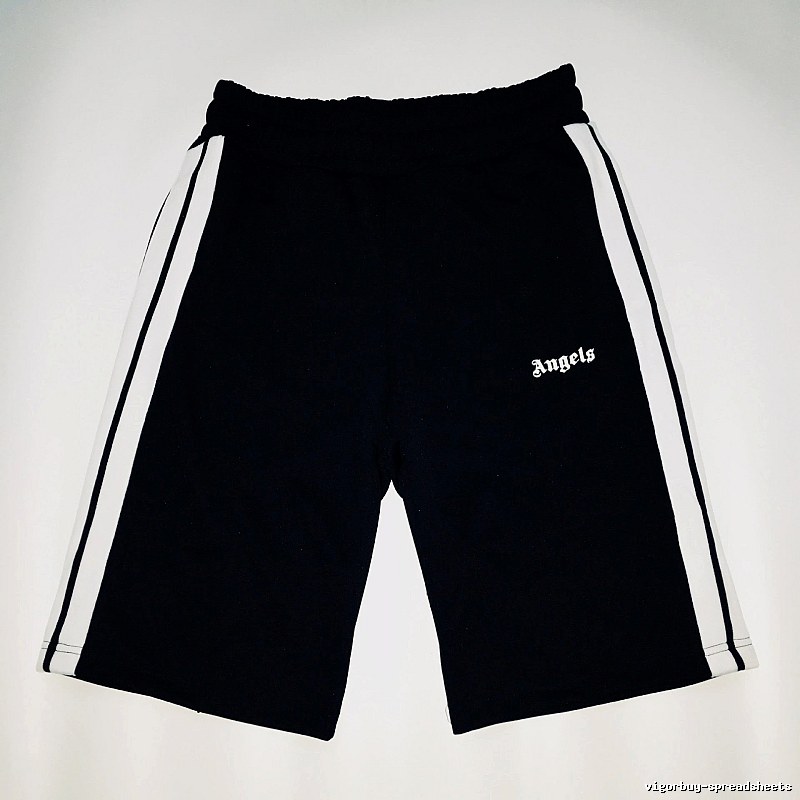 Palm Angels Classic Track shorts Black Side Stripe for Daily Styling