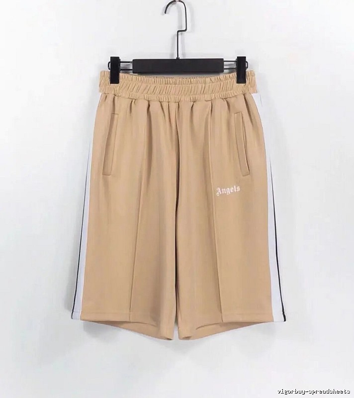 Palm Angels Statement Track shorts Black Side Stripe for Easy Pairing