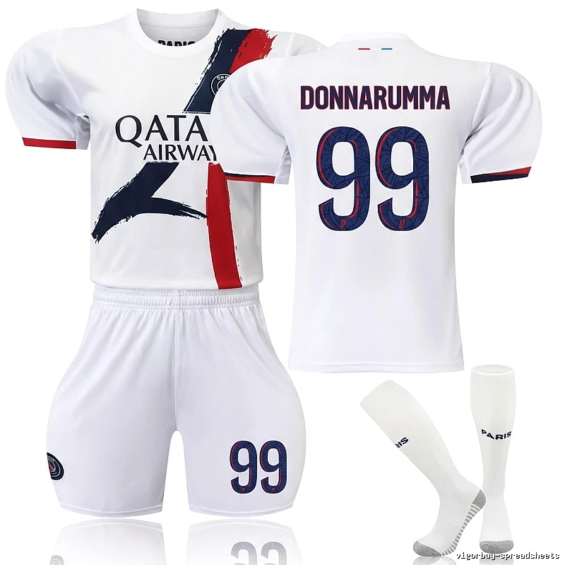 Paris Saint-Germain No. 99 white jersey