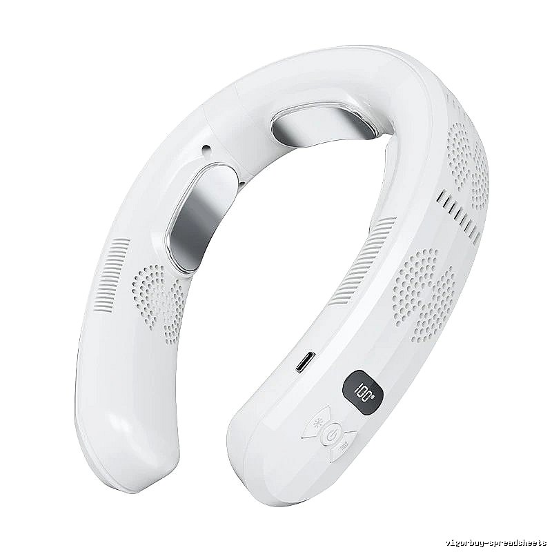 Personal Cooling Neck Fan White
