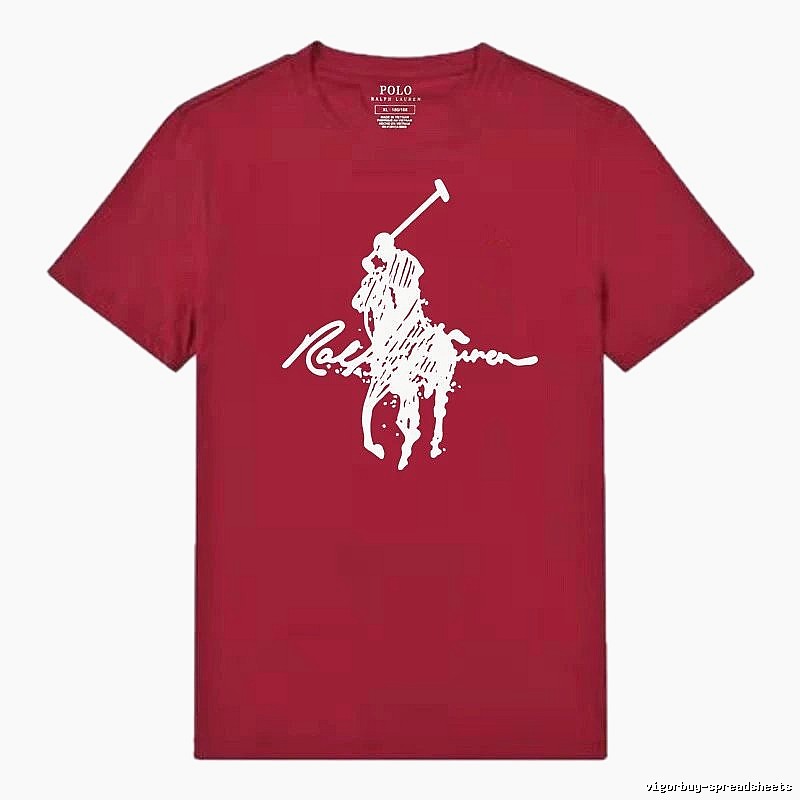Ralph Lauren Polo maroon T-shirt