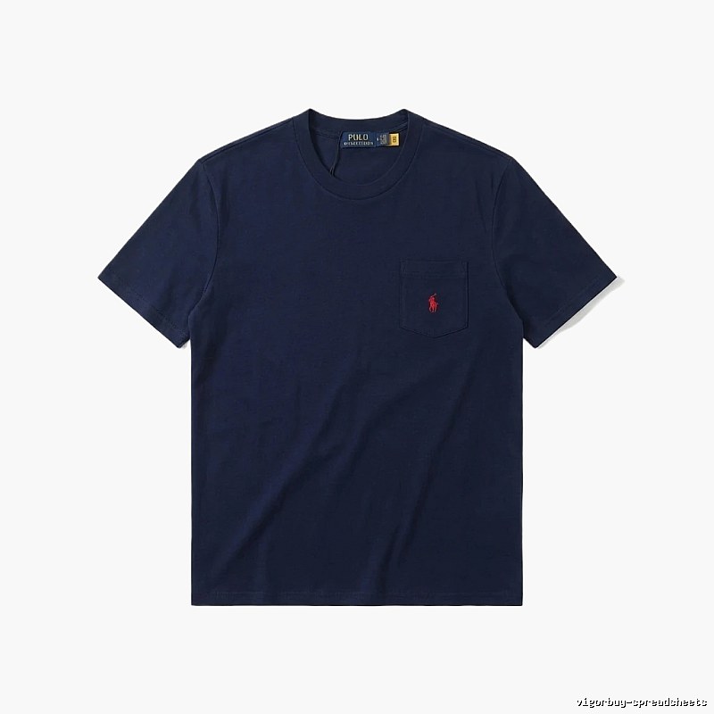 Ralph Lauren Polo simple navy blue T-shirt