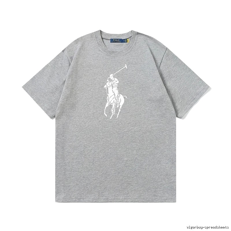 Ralph Lauren Polo-style grey T-shirt