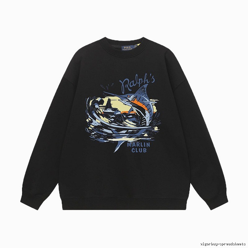 Ralph Lauren printed retro-style sweatshirt