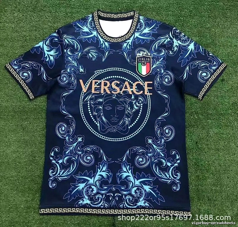 Real Madrid Blue Dragon Soccer Jersey Poolside Style