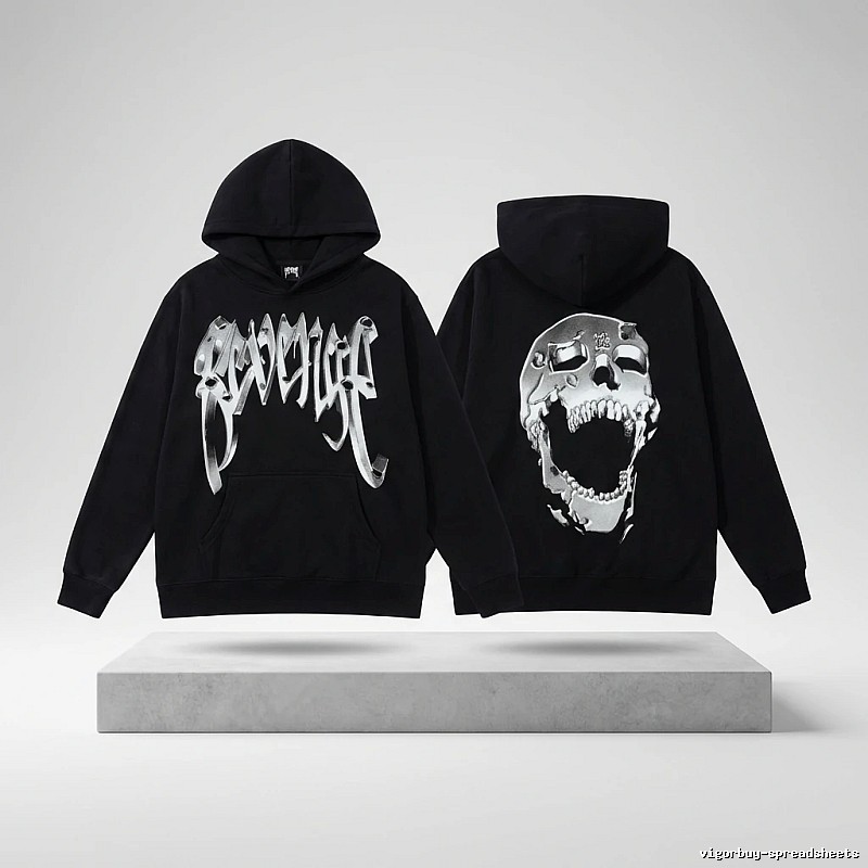 Revenge Skull Dark Style Hoodie