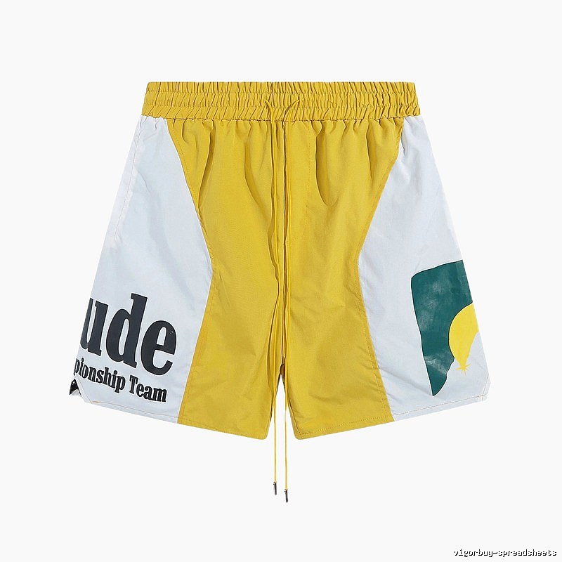 RHUDE Color-Block Sport Shorts