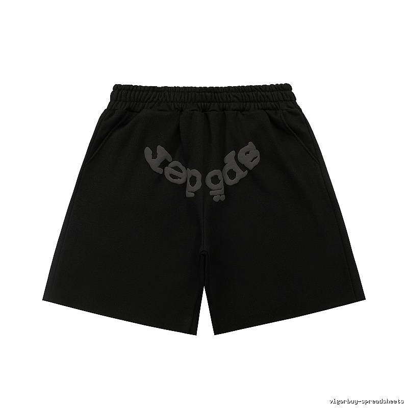 Sp5der letter trendy brand style shorts