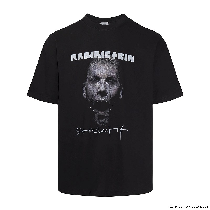 Streetwear Statement graphic T-shirt Black Colorful Lucky with Logo Accent